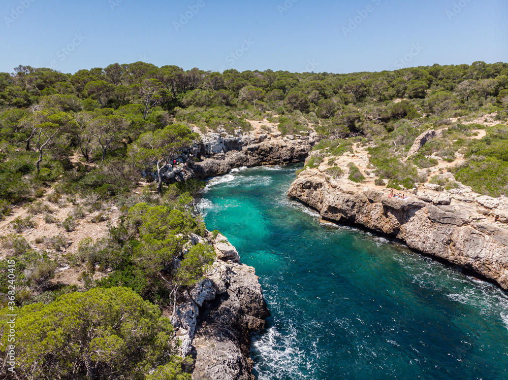 Cala Beltran, Llucmajor, Mallorca, Balearic Islands, Spain