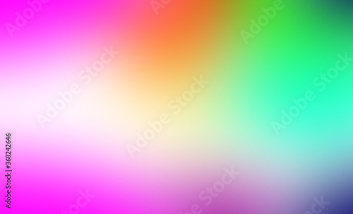 Abstract gradient rainbow color or light colorful background.