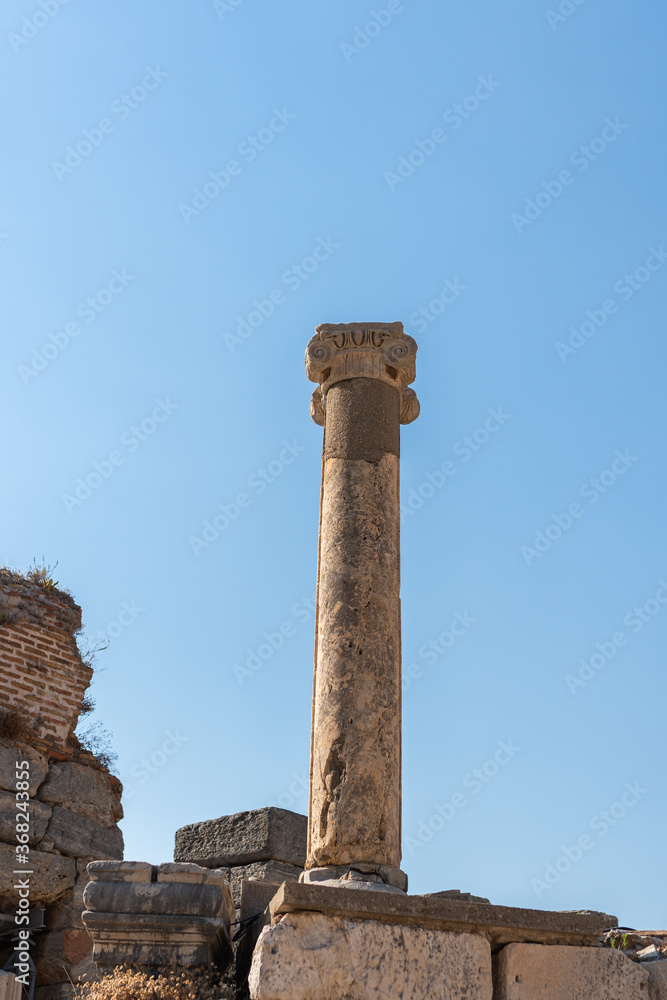 The ancient city of Ephesus Selcuk Izmir Turkey. 