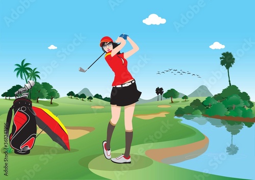 Golf course to play
