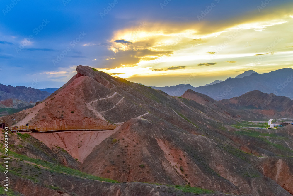 Fototapeta premium Zhangye Danxia National Geological Park