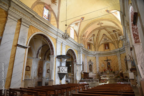 Nef de l   glise Santa Maria de Lumio  Corse