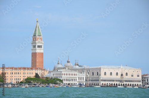 Panorama view of the Venice on San Marco, Palace of the Doge