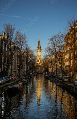 Golden Light in Amsterdam