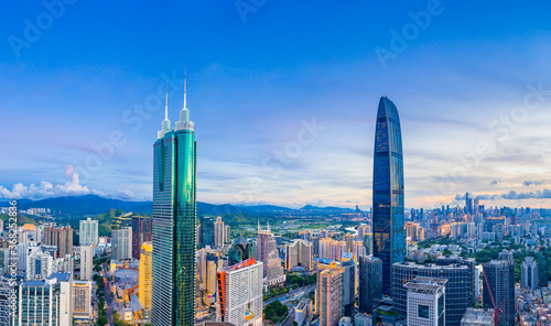 City Scenery of Shenzhen City, Guangdong Province, China