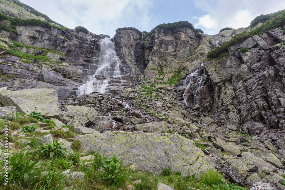 Skok Waterfall in the High Tatras, Slovakia Skok Waterfall in the High Tatras, Slovakia