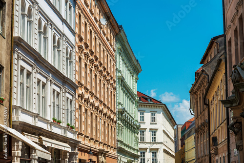 BRATISLAVA, SLOVAKIA - June 27, 2018: Street view of downtown in Bratislava, Slovakia © ilolab