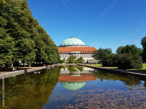 Canvas Print Stadthalle Congress Centrum, Hannover, Germany