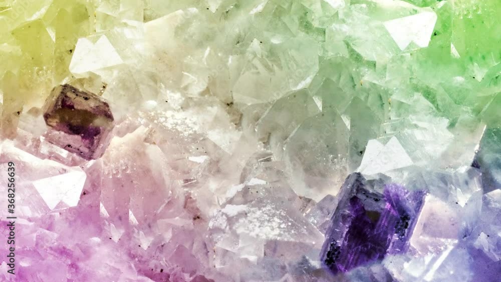 Colorful Gemstone Rocks Stop Motion Colorful Gemstone Rocks Stop Motion
