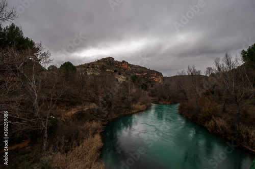 Río Tajo a su paso por el Colvillo cerca de Trillo 