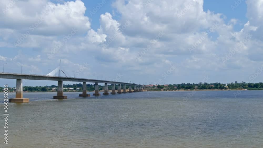 The Second Thai–Lao Friendship Bridge in Mukdahan, Thailand The Second Thai–Lao Friendship Bridge in Mukdahan, Thailand