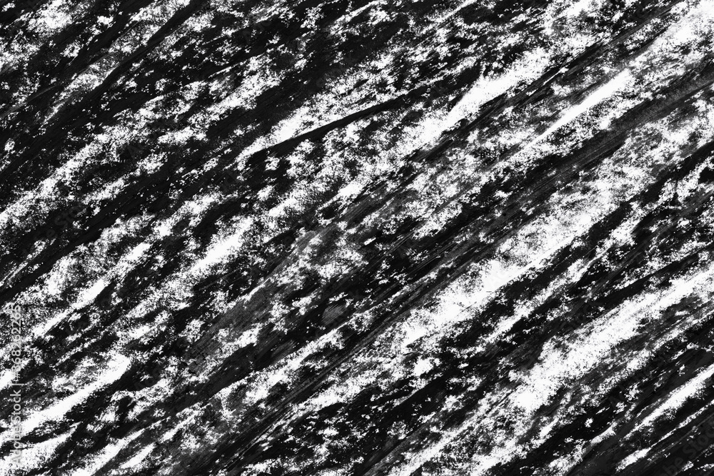 black white grungy crayons strockes texture background