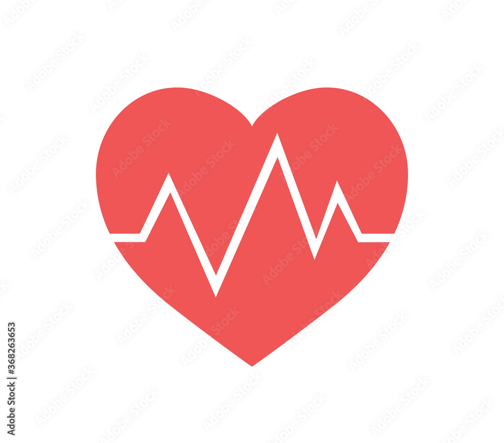 Heart icon. heart beat icon. red heart beat. Heart icon. heart beat icon. red heart beat.