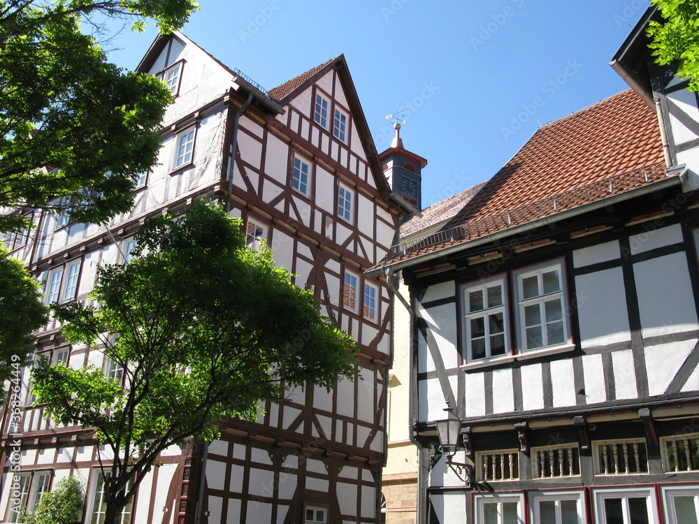Fachwerkstadt Eschwege in Hessen an der Werra