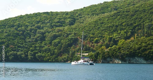 A Sailing ship in Greece
