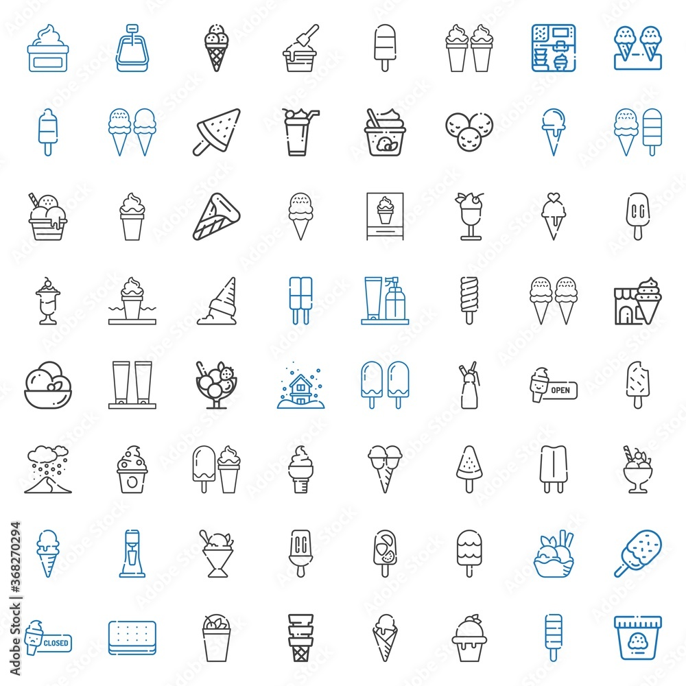 frozen icons set frozen icons set
