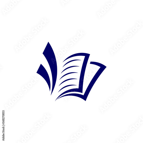 Education logo icon design, vector illustration, Concept design logo.