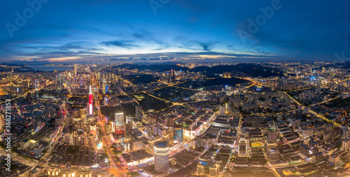 City Scenery of Shenzhen City, Guangdong Province, China