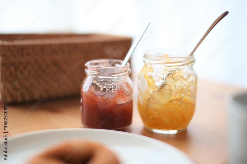 いちごとオレンジのジャム いちごとオレンジのジャム