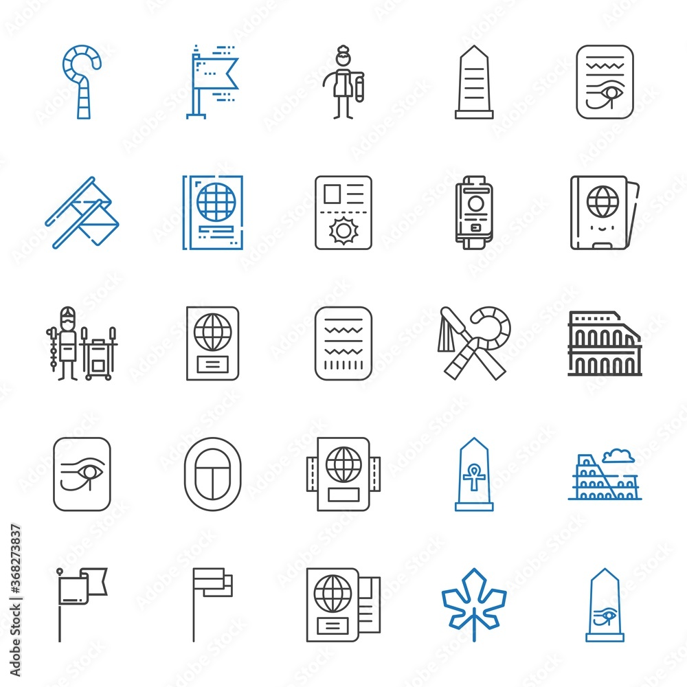 national icons set national icons set