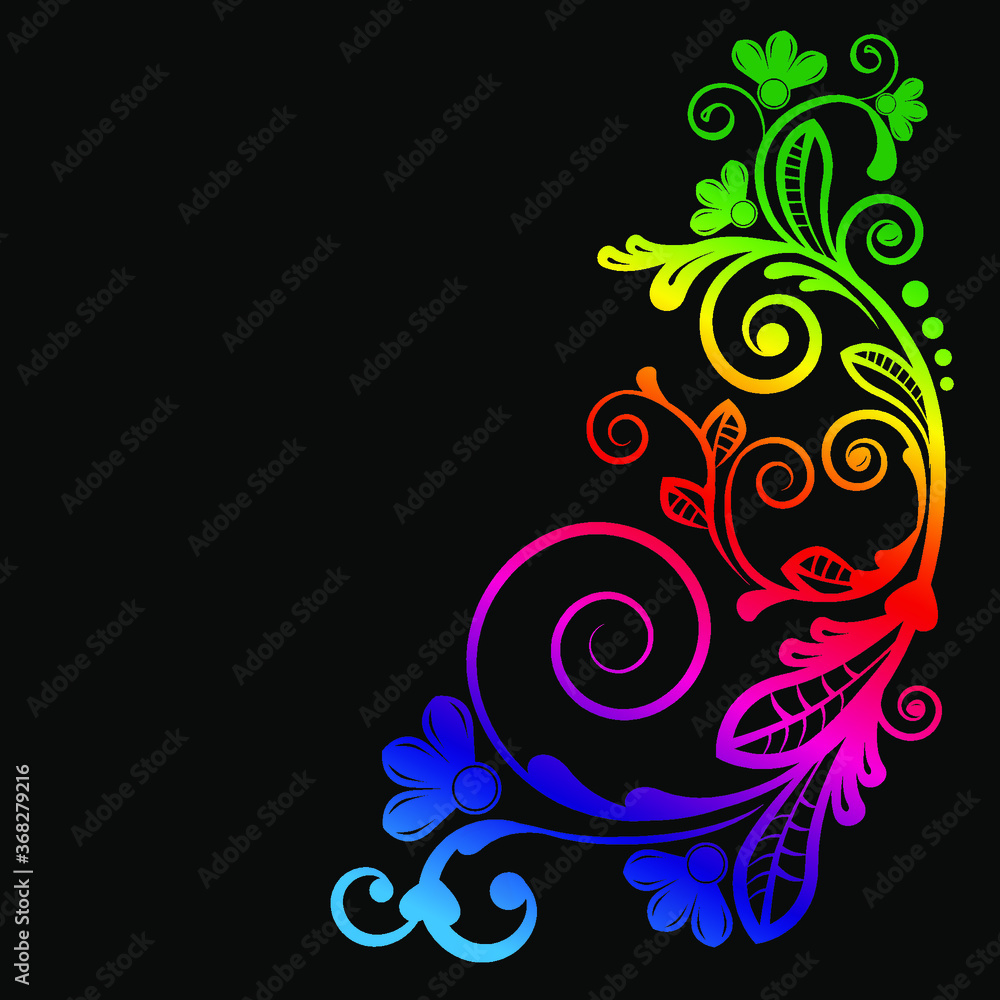 abstract floral decorative background for design abstract floral decorative background for design