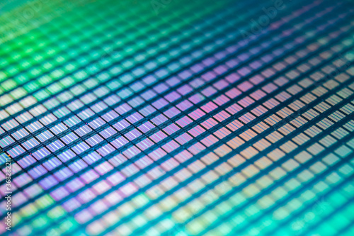 Obraz na płótnie Silicon wafer