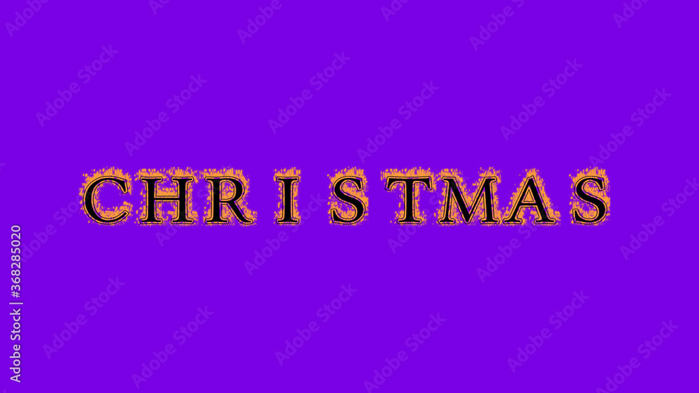 christmas fire text effect violet background. animated text effect with high visual impact. letter and text effect. Alpha Matte. christmas fire text effect violet background. animated text effect with high visual impact. letter and text effect. Alpha Matte.