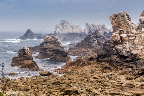 Wallpaper Mural rocky coast of the island of Ouessant, off Brittany Torontodigital.ca