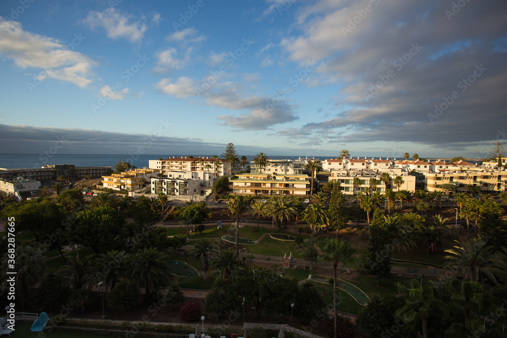 Gran Canaria sunset view resort