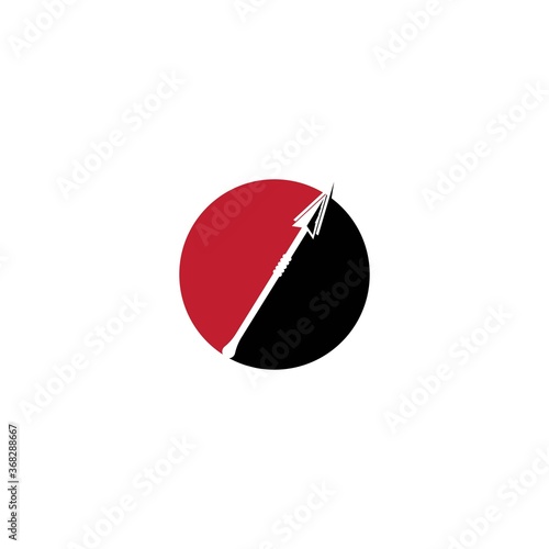 Spear logo vector