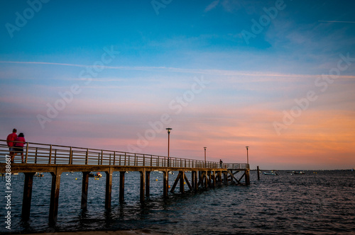 La passerelle, bassin d'Arcachon