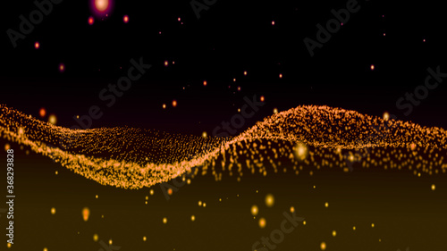 Abstract technology background. Science background. Big data. 3d rendering. Network connection. photo