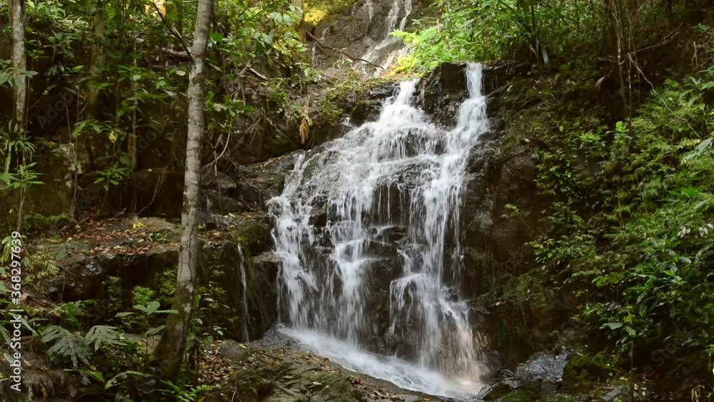 Ton Sai Waterfall at Phuket province Thailand. Ton Sai Waterfall at Phuket province Thailand.