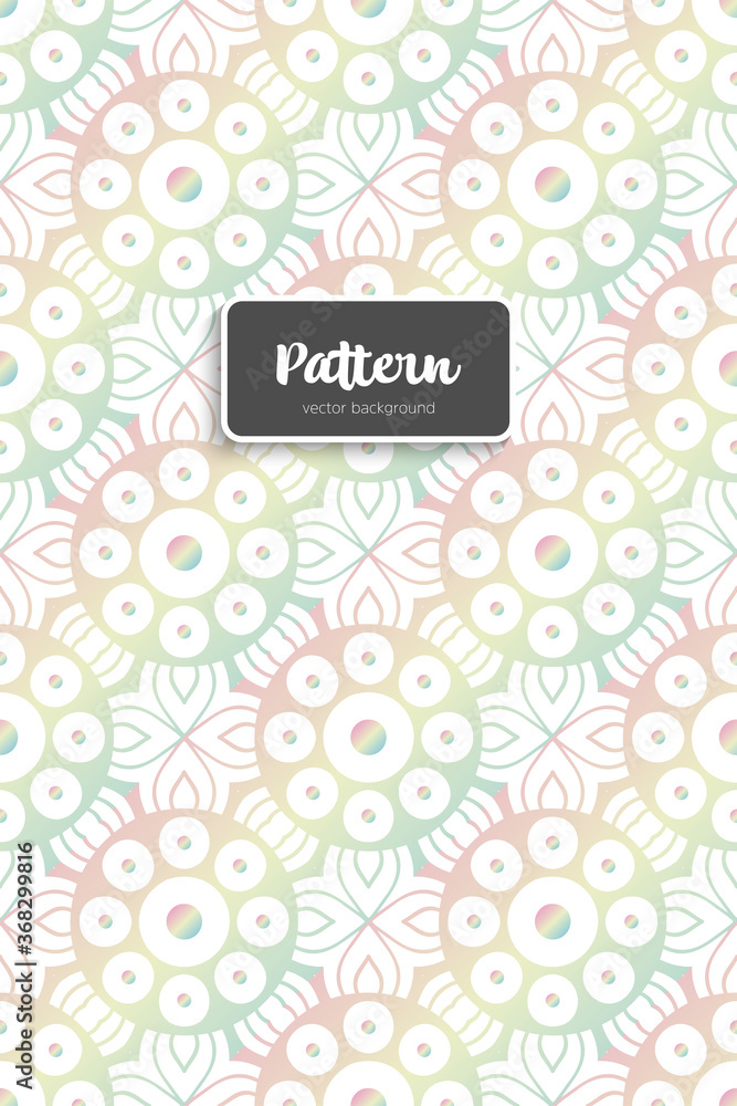 Ornate floral seamless texture, endless pattern Ornate floral seamless texture, endless pattern