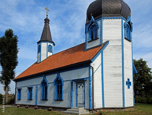 Картината върху платно Orthodox church consecrated in 1923 under the invocation of the Mother of God as