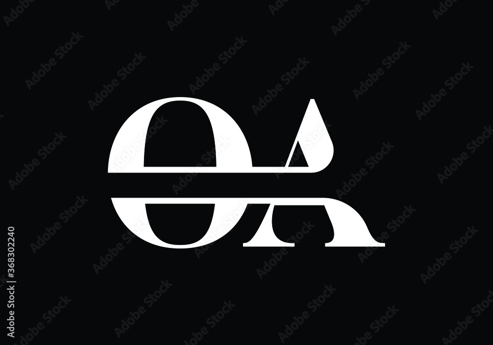 Initial Monogram Letter O A Logo Design Vector Template. O A Letter Logo Design
Initial Monogram Letter O A Logo Design Vector Template. O A Letter Logo Design