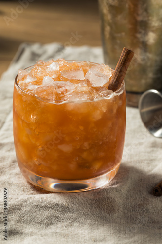 Refreshing Homemade Coffee Swizzle Cocktail