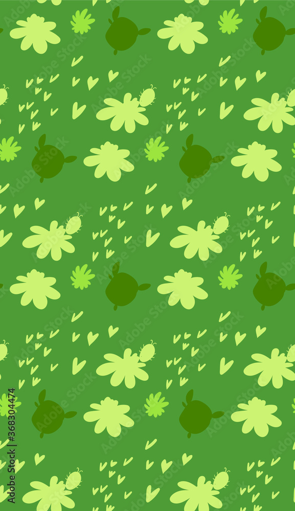 Seamless bright summer pattern. Seamless bright summer pattern.