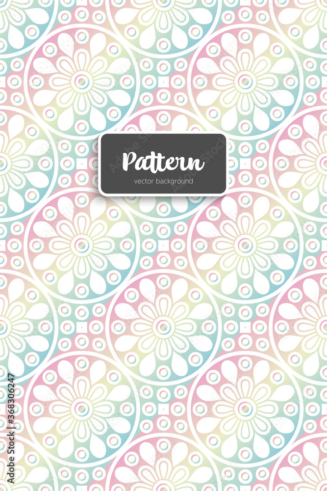 Ornate floral seamless texture, endless pattern Ornate floral seamless texture, endless pattern