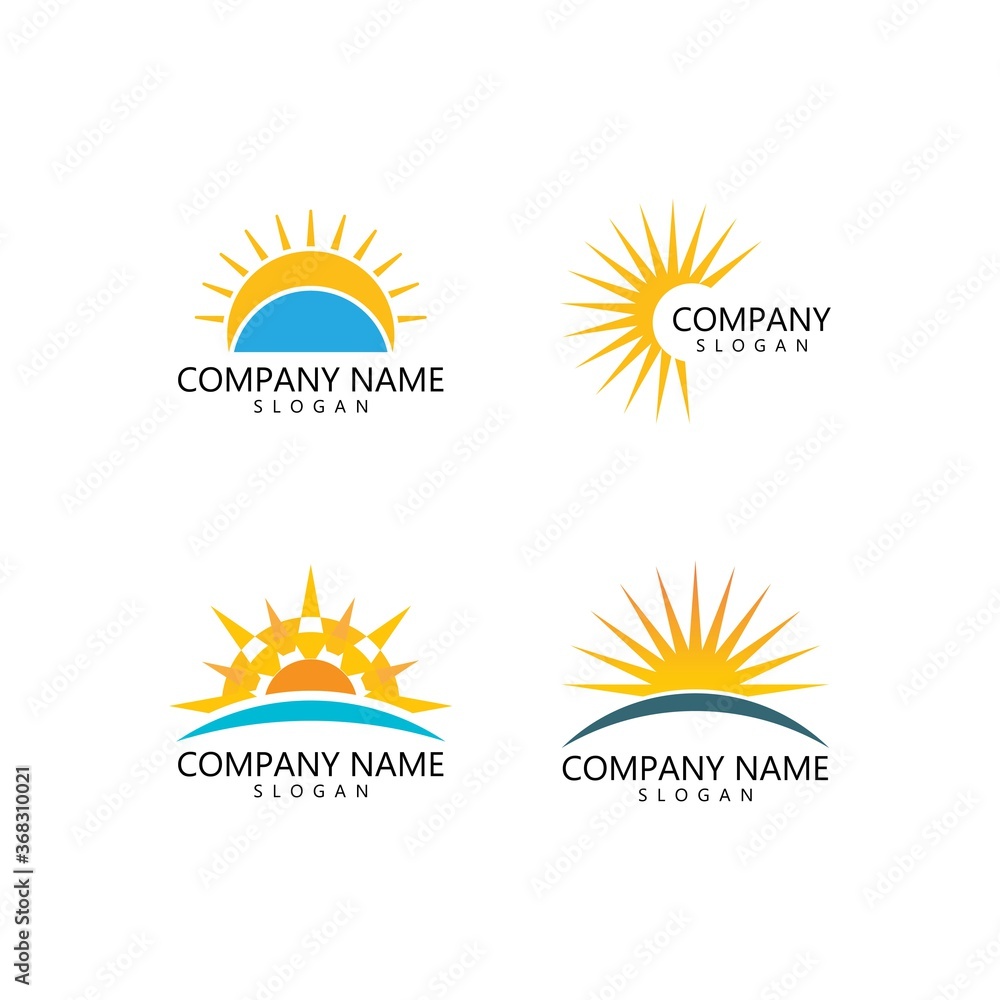 sun illustration logo sun illustration logo