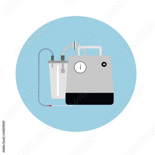 A medical suction device  icon