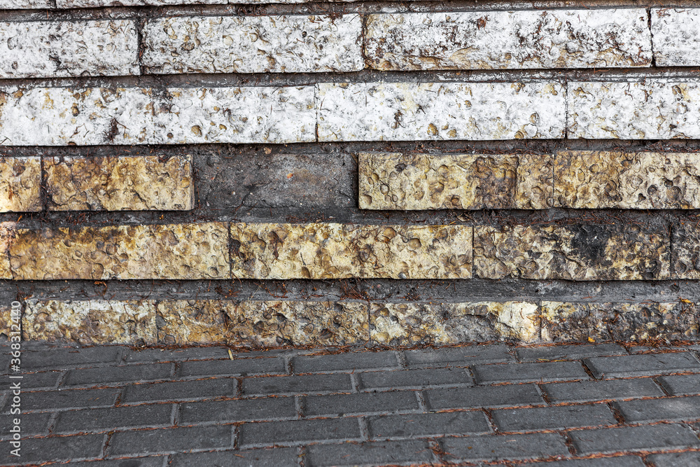 Wall built of natural stone. Can be used as background. Great background or texture. Wall built of natural stone. Can be used as background. Great background or texture.
