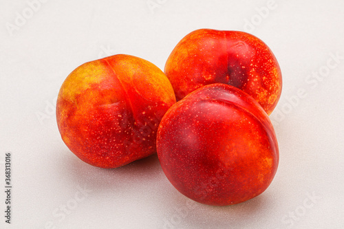 Ripe sweet tasty Nectarine fruit