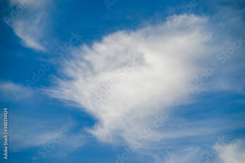 Fototapeta Naklejka Na Ścianę i Meble -  Sky scenes with different cloud shapes, colors and size.