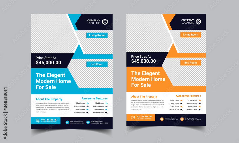 Real Estate Home Sale Flyer Template