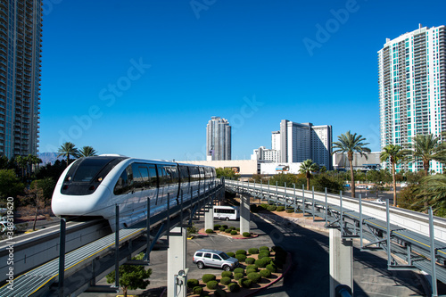 Urbanian transport in the Las Vegas photo