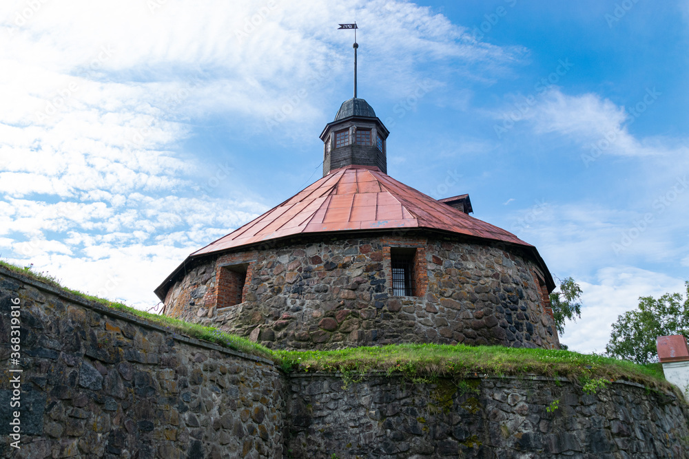 Fortress Corela in Priozersk, Russia