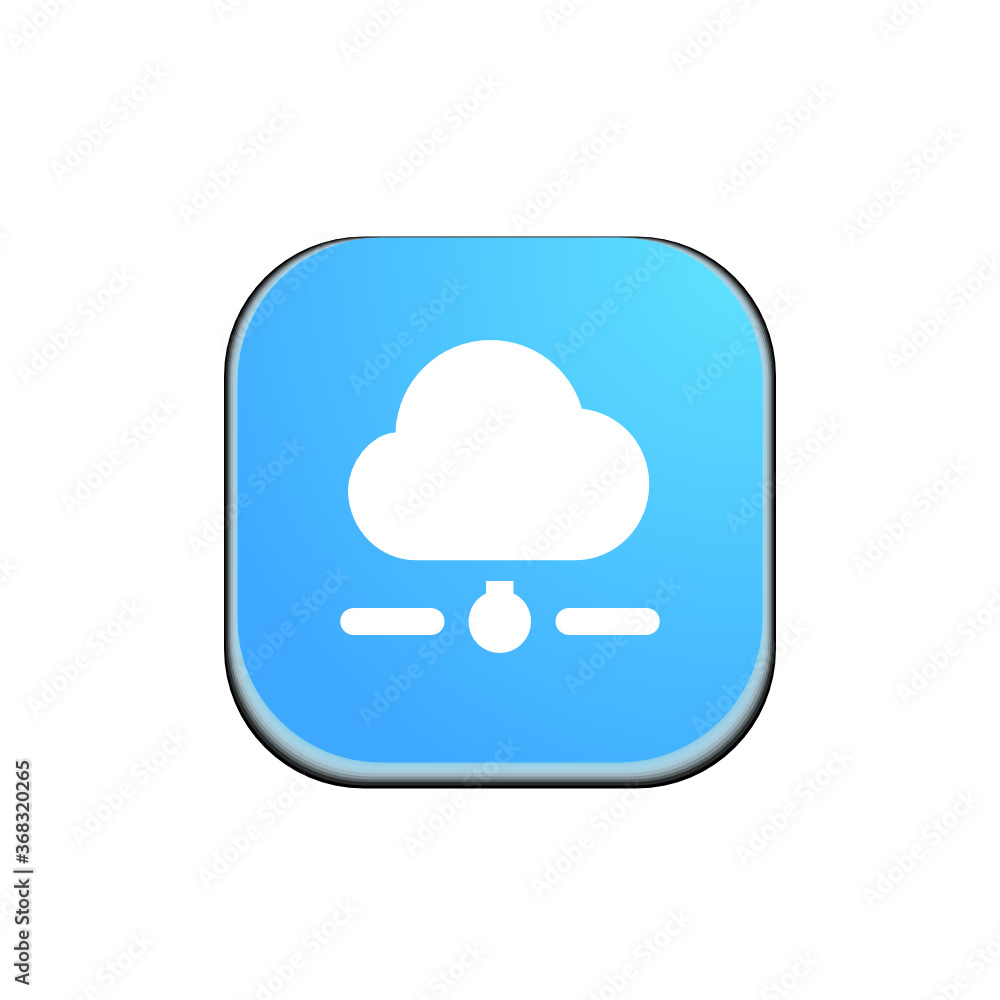 Cloud Network - Button Cloud Network - Button