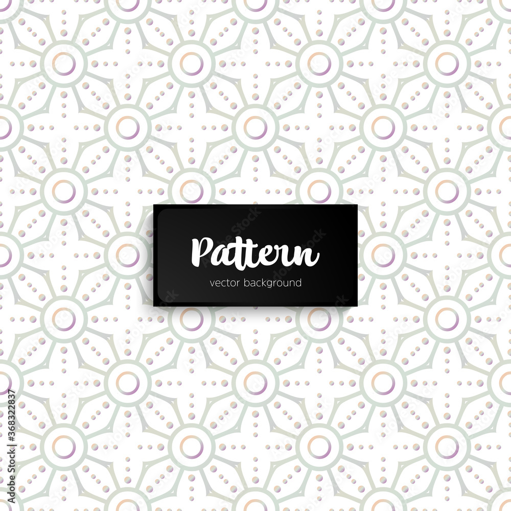 Ornate floral seamless texture, endless pattern