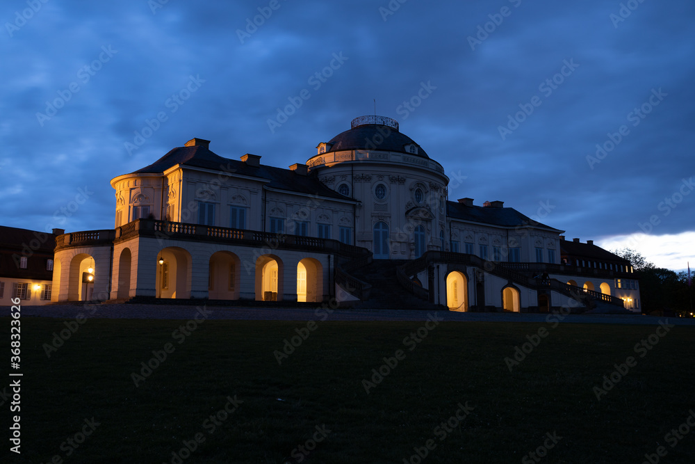 Solitude Castle at the blue hour